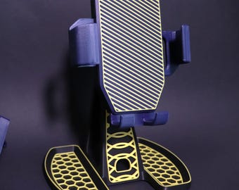 Gravity Phone Holder - Car mount + Desk stand - Digital stl data for 3D printers