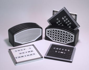 Customizable coasters - Digital stl data for 3D printer