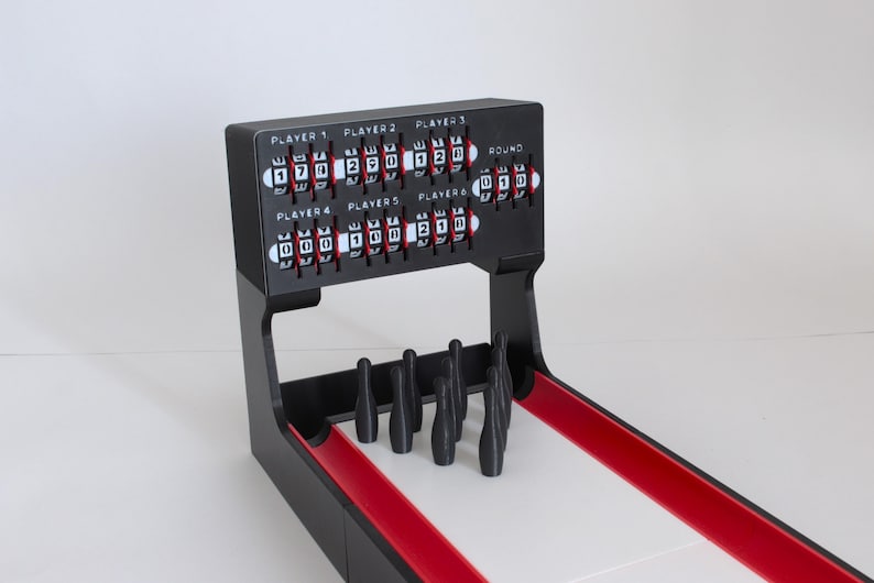 Bowling alley - Table version - Digital stl data for 3D printers image 2