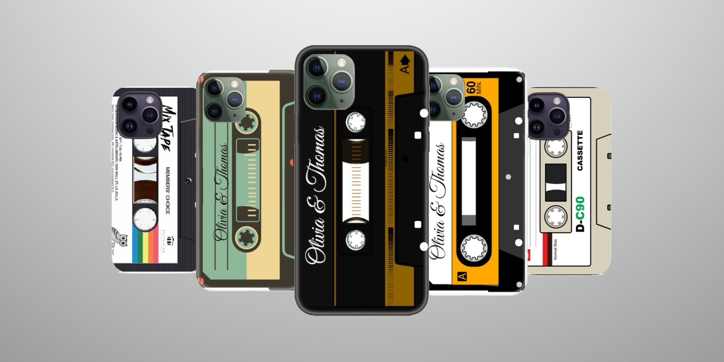 Casetify Cassette Tape Case Retro Cassette Tape Phone Case
