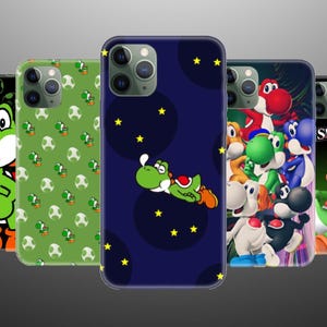 Yoshi Phone Case, Princess Peach iphone Case , Mario and Luigi phone Cover , iPhone 16 Pro max, 15, 14, 13, 7, Samsung A35, A55, S25 , S24+