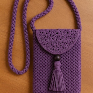 Crochet Pattern – Witchy Mandala Flap Phone Bag