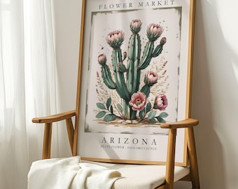 アリゾナ哺乳類フィールドガイドアートプリント / アリゾナの動物