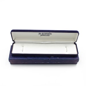 Vintage Velvet Blue Bracelet Box Set