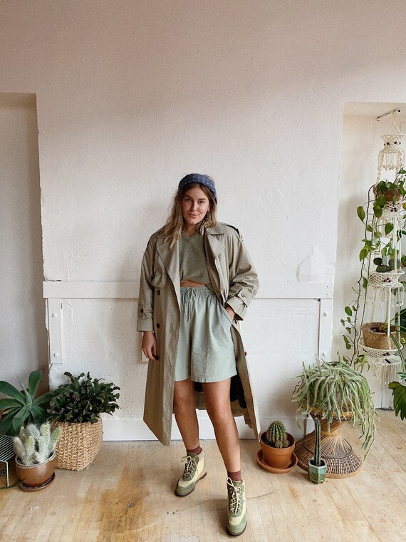 1980s London Fog Trench