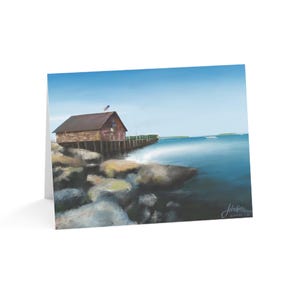 Anderson Dock Ephraim Door County Wisconsin-wenskaarten (10, 30 en 50 stuks)
