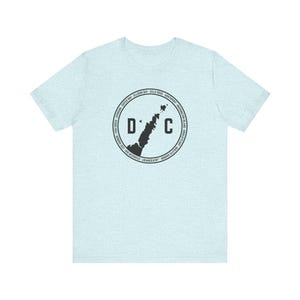Door County Towns, Unisex Jersey Short Sleeve Tee, Door County, Wisconsin