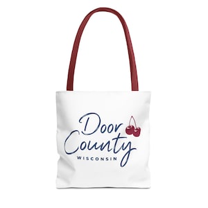 Borsa a tracolla Door County Wisconsin Cherry - Borsa da viaggio souvenir