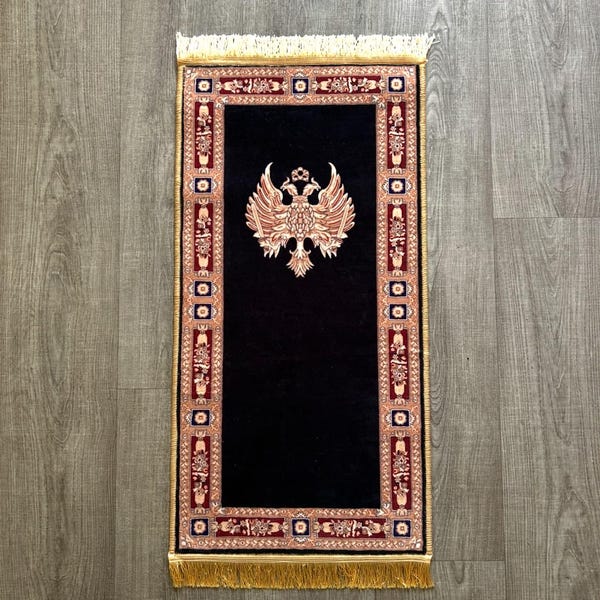Christian prayer mat (Byzantine eagle) 100x50cm