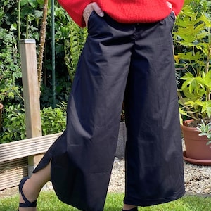 Culotte pants black
