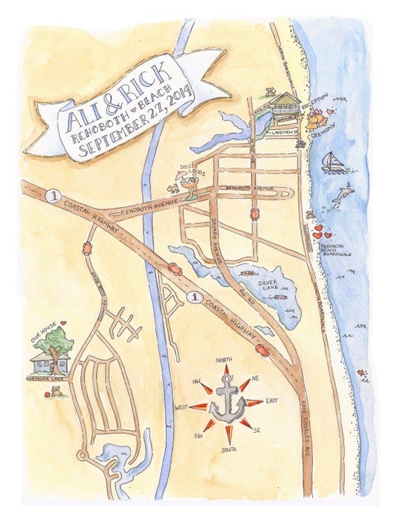 custom painted love story map original painting and printable etsy printable story map