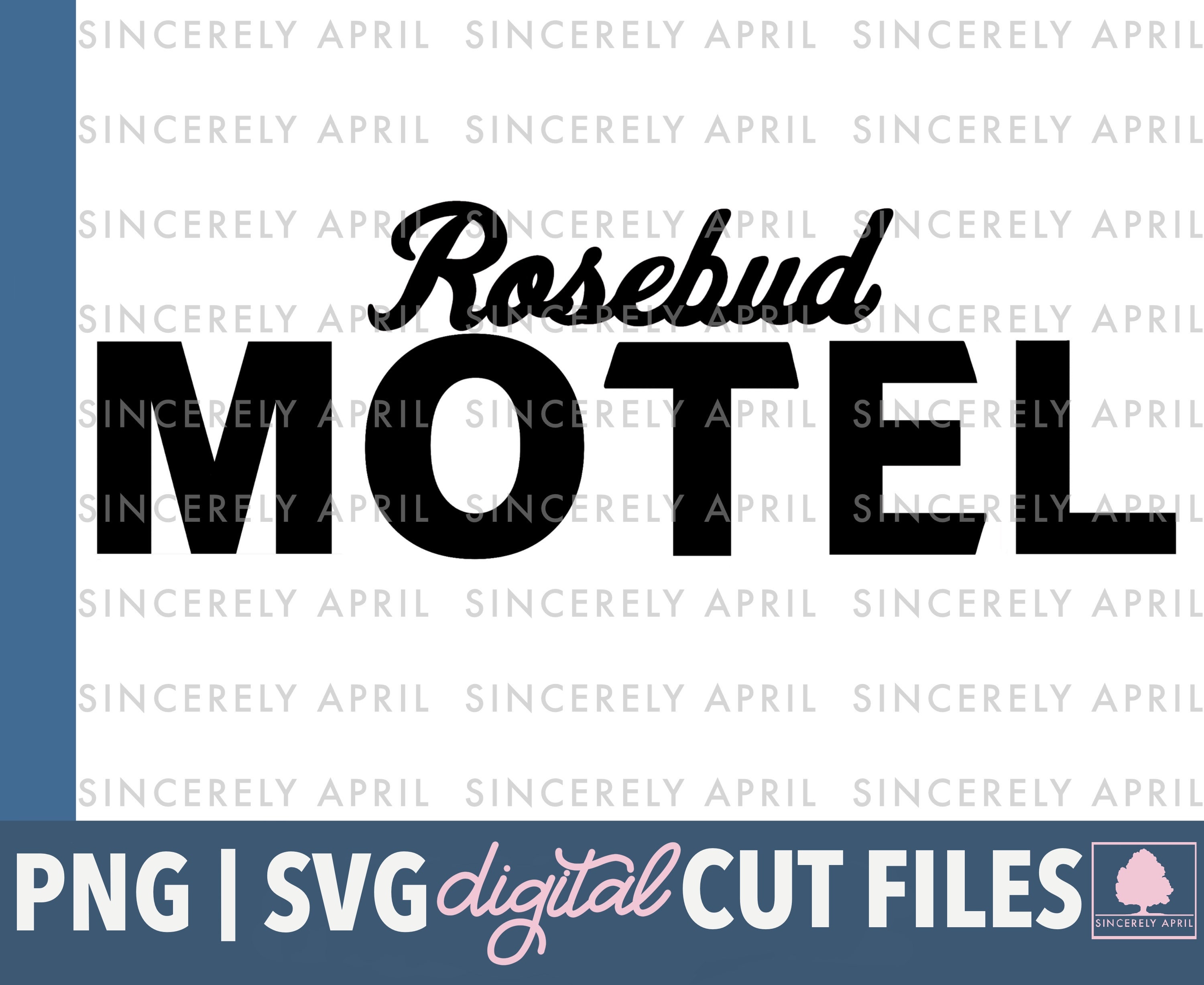 Free Free Rosebud Motel Keychain Svg SVG PNG EPS DXF File