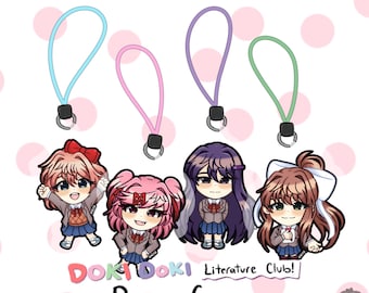 ドキドキ文芸クラブ チャーム DDLC キーチェーン モニカ チャーム