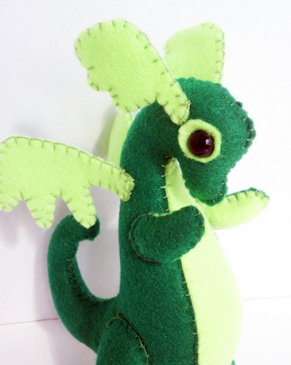 stuffed baby dragon