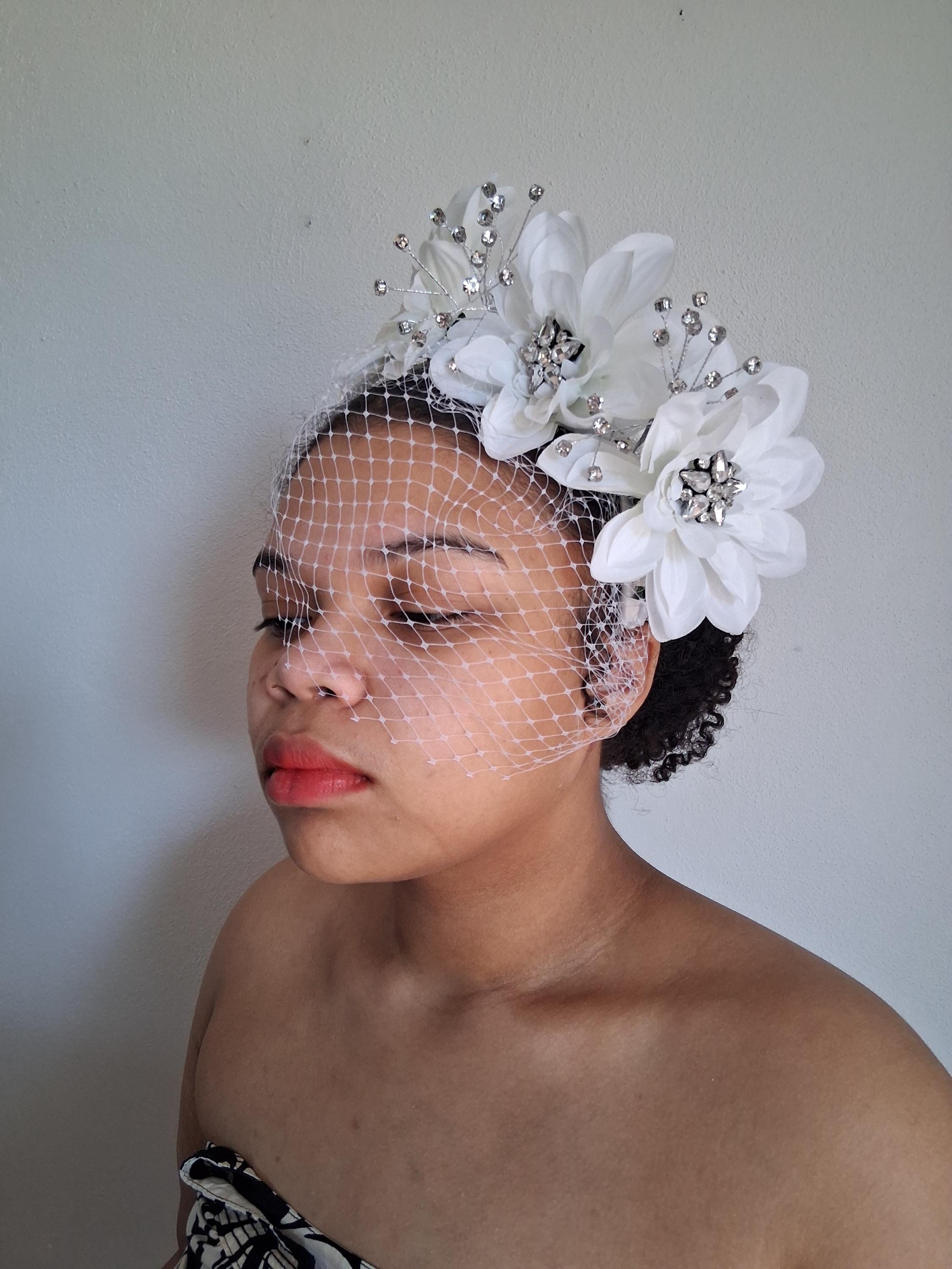 Vintage Bridal Fascinator - Etsy display picture 1