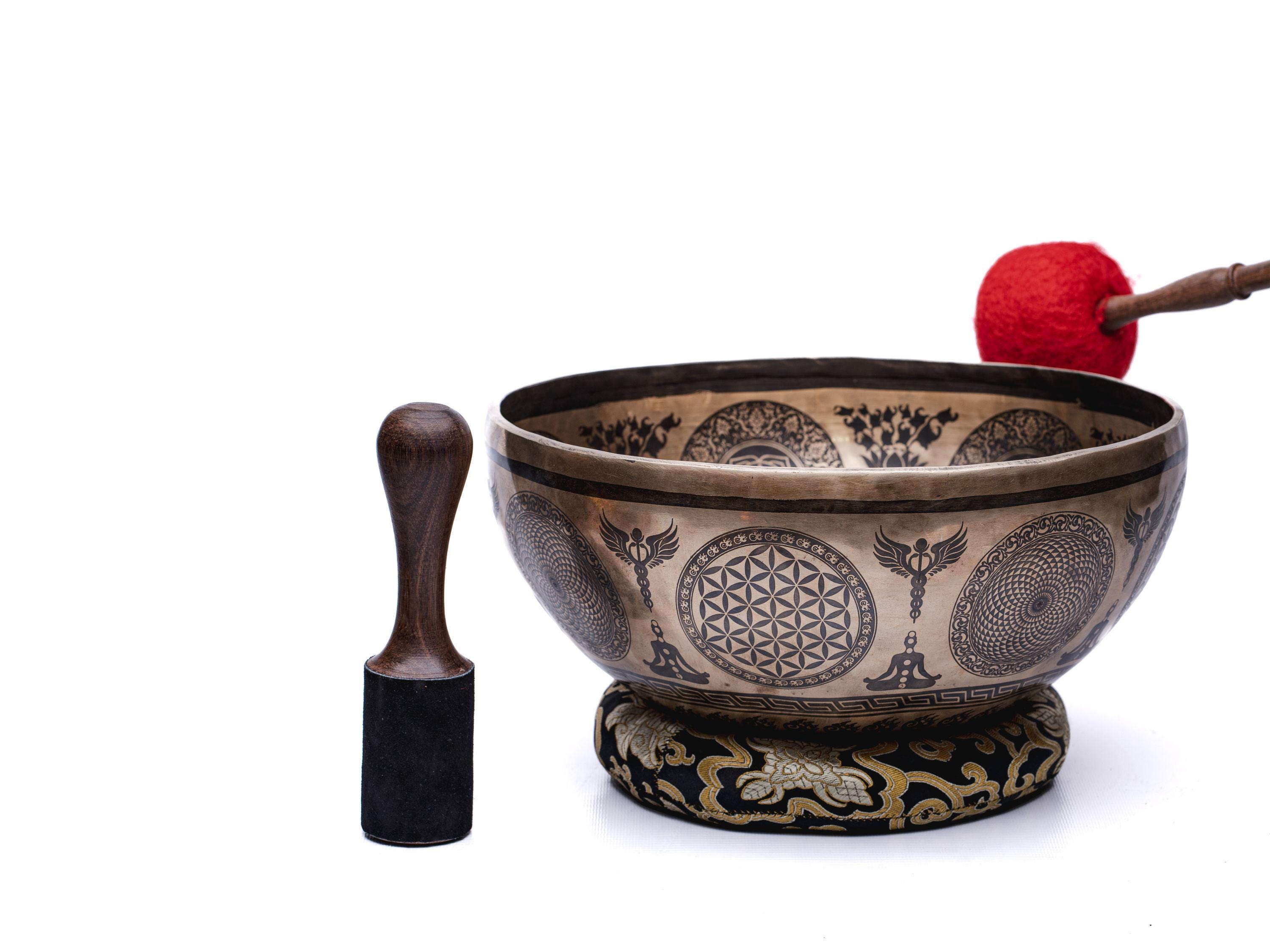 送料無料 アンティーク シンギングボウル アンティック シンギング