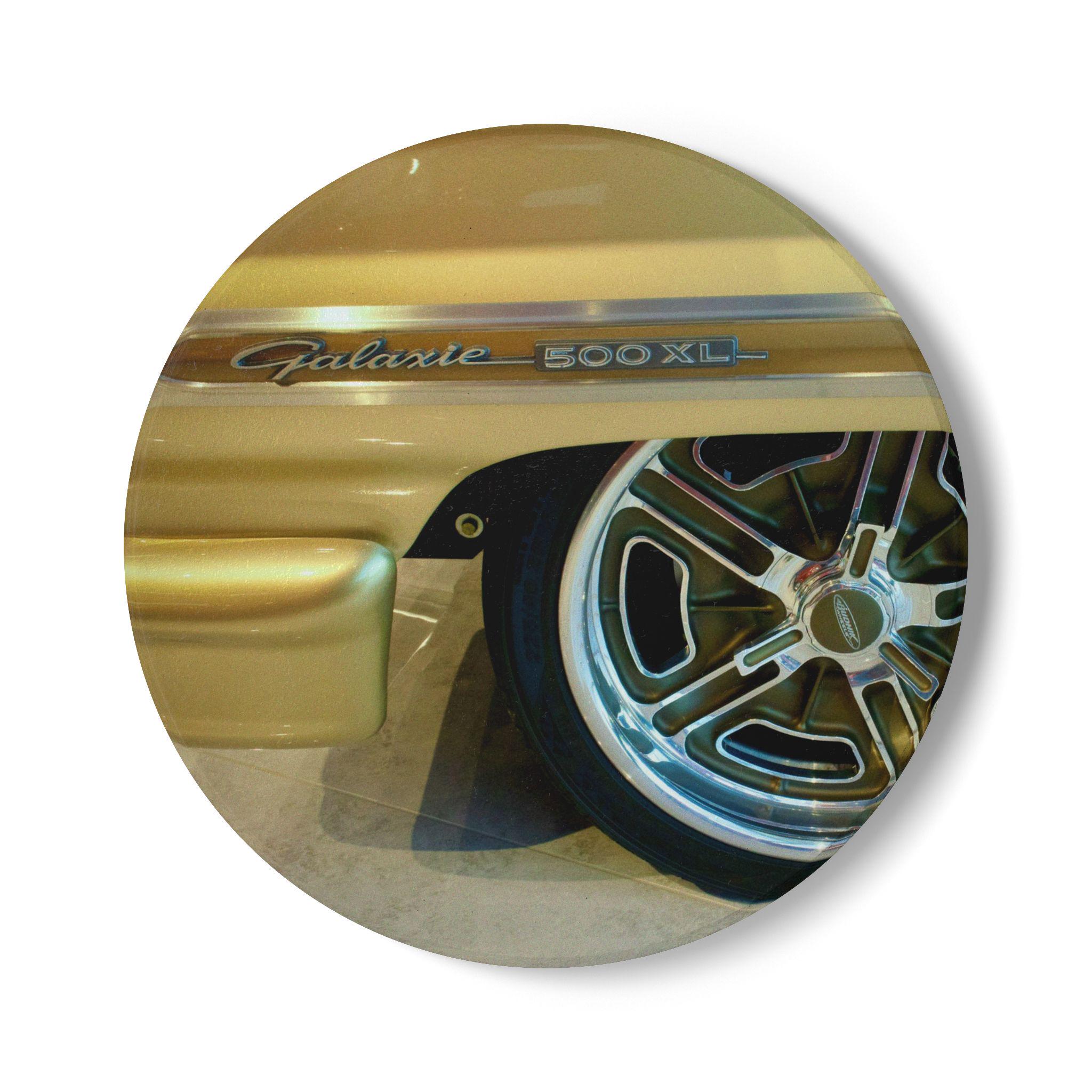 Classic Car,  Retro Car Ceramic Coaster Set, Retro Decor, Auto Enthusiast Gift, Barware Accessories, Fathers Day Gift