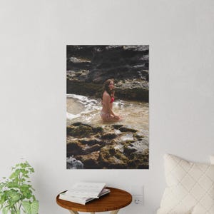 Serene Strand Wandtattoos | Küstendekor, Strandhaus-Akzent, Kunst zum Thema Ozean, Wohnkultur, Sommergefühl