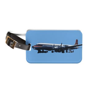 Northwest Vintage Airplane Luggage Tag | Travel Accessory for Jetsetters, Gift for Pilots, Aviation Lover Decor, Holiday Travel Must-Have