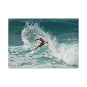Cartoline artistiche di surf, decorazioni da spiaggia, stampe artistiche oceaniche, regali per gli amanti del surf, cartoline estive, foto d'epoca