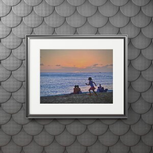 Ocean Sunset Fine Art Print - Beautiful Beach Photography, Home Decor, Gift for Beach Lovers, Coastal Art, Relaxing Wall Art