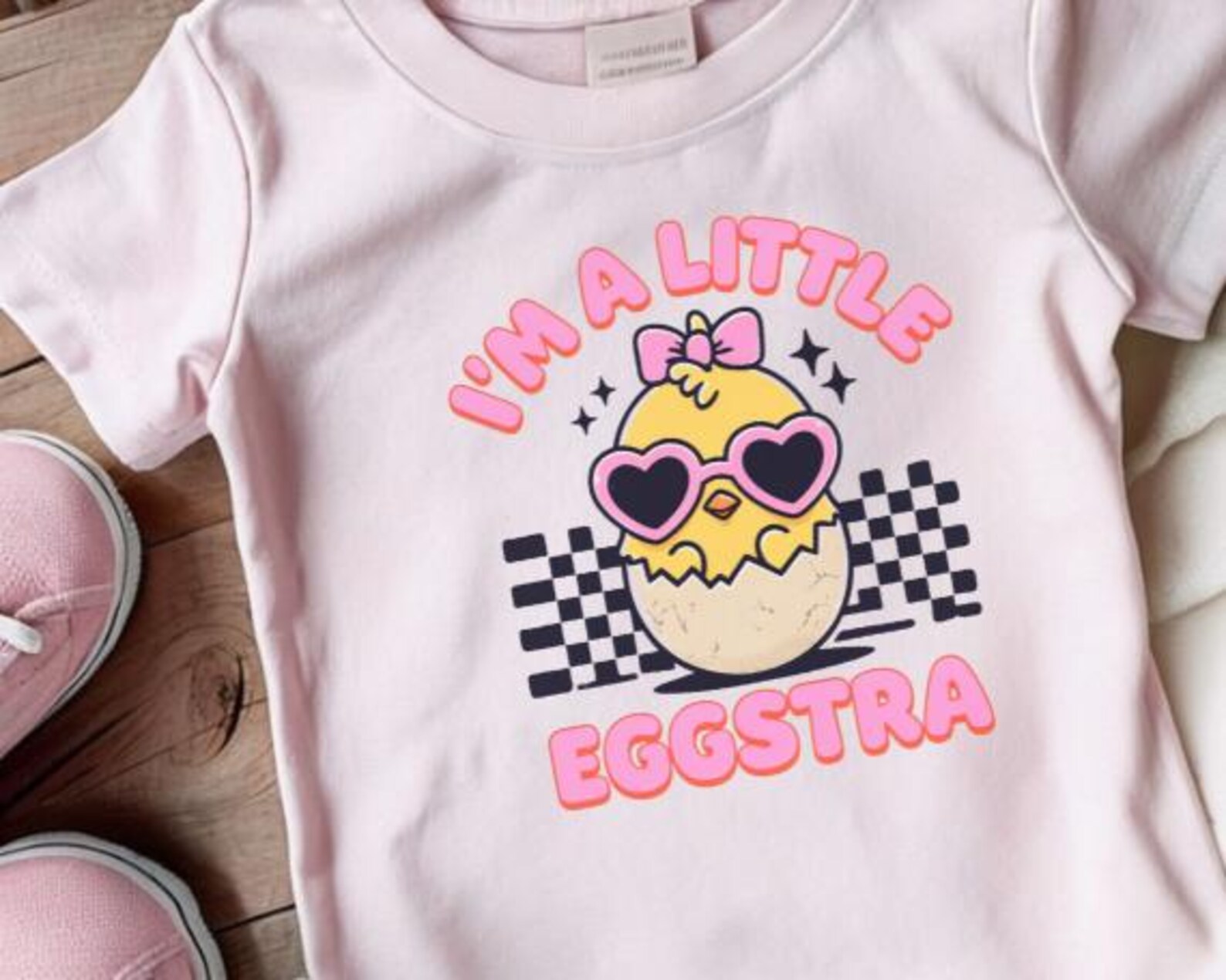 I'm a Little Eggstra - Cute Chick PNG Digital Download Easter T-shirt ...