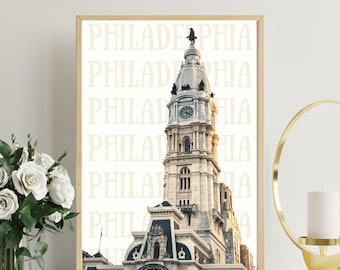 Philadelphia City Hall Digital Print
