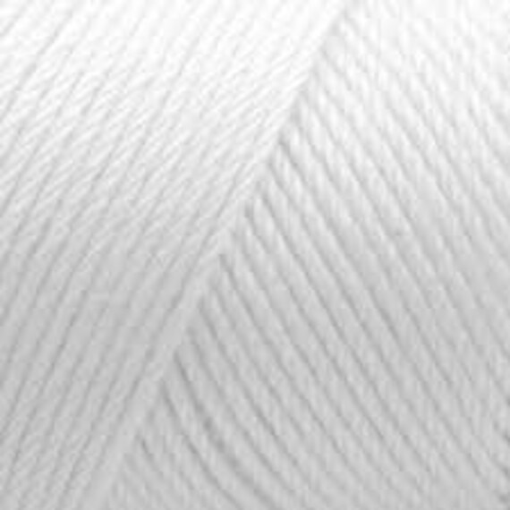 White Caron Simply Soft Solids Yarn White 9701 