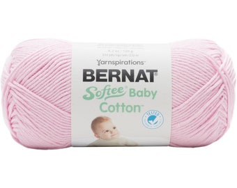 Petal Pink Cotton, BERNAT Softee Baby Petal Cotton Yarn 52004