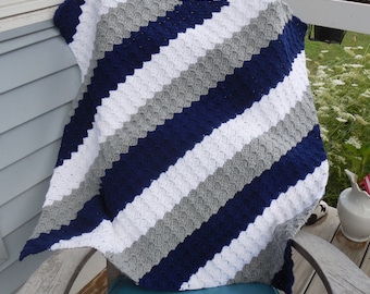 Crochet Pattern, Corner to Corner Baby Blanket Pattern