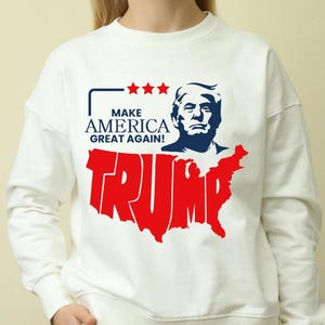 Make America Great Again SVG, Amerika kaart Trump PNG, Pro America trump gesneden bestand, Republikeinse svg, Republikeinse geschenken png, troef stickers svg, png