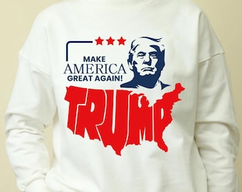 Make America Great Again SVG, America Map Trump PNG, Pro America trump cut file, Republican svg,  Republican Gifts png, trump decals svg,Png