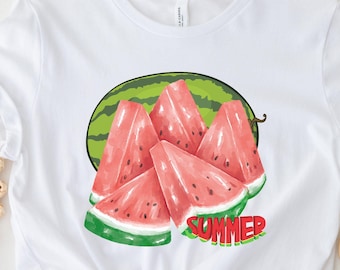Summer Watermelon Graphic Tee – Fresh & Fun Summer Style T-Shirt