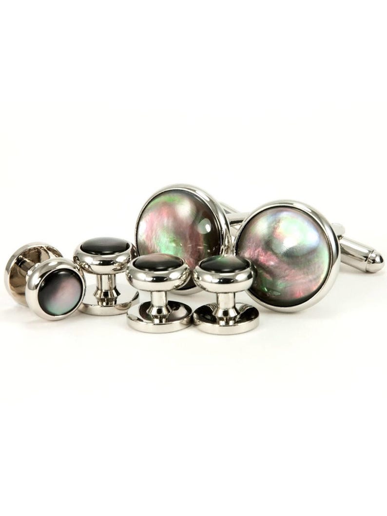 Cufflink stud set