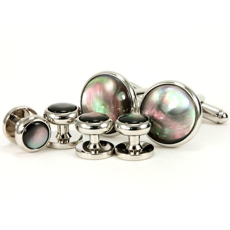 Cufflink stud set