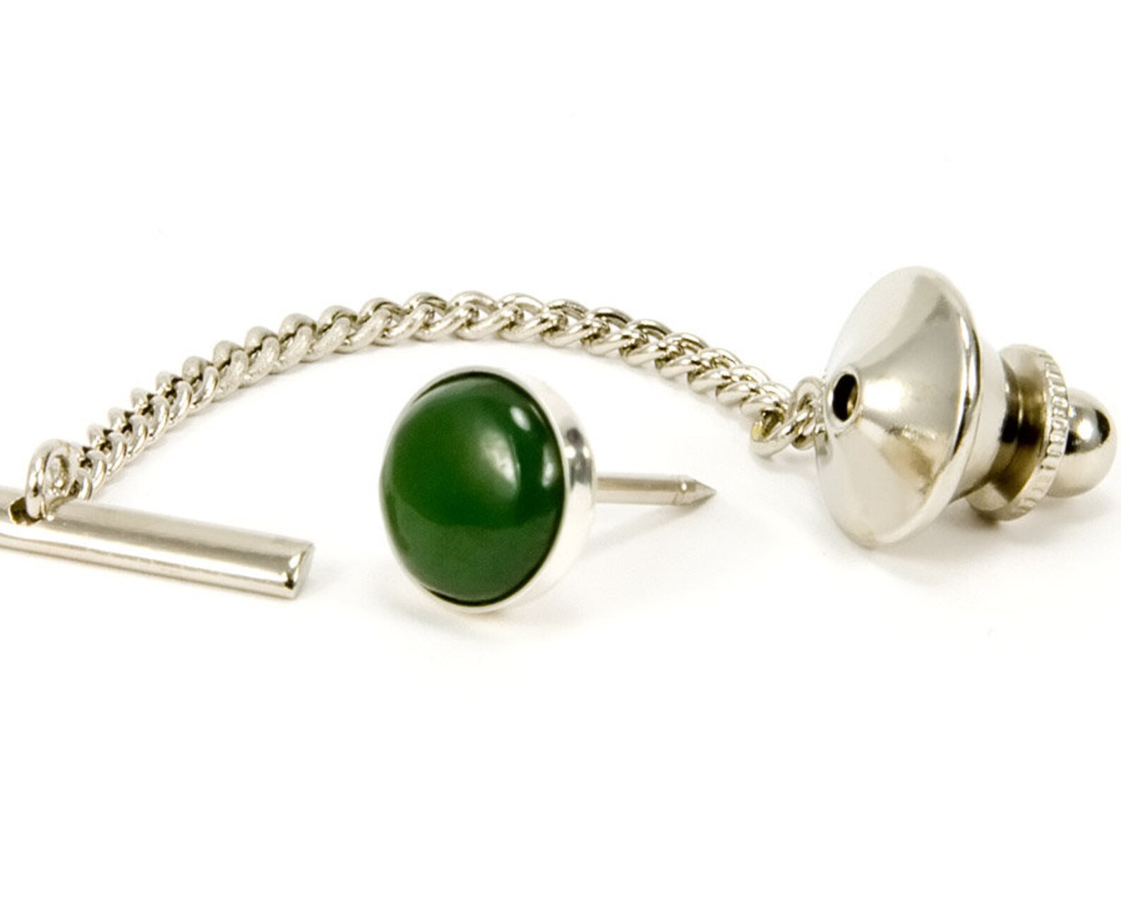 jade tie tack