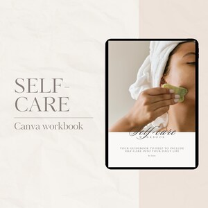 34 Page Self-care workbook