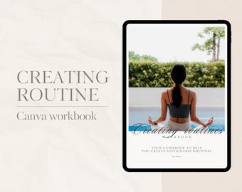 34 Page Creating routines workbook