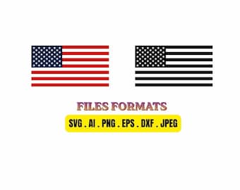 American Flag Logo, united state, SVG Bundle , USA Flag Vector, Instant Download