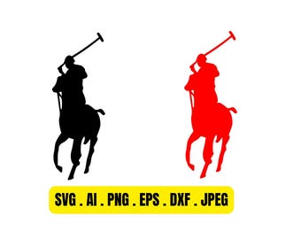 Polo Horse Rider Logo, Vector, Soccer SVG Bundle (Digital Download)