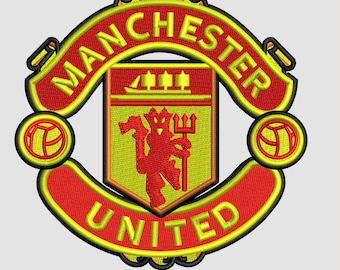 Manchester Embroidery Design - 4 Sizes Included l Machine Embroidery Digital Files | Instant download