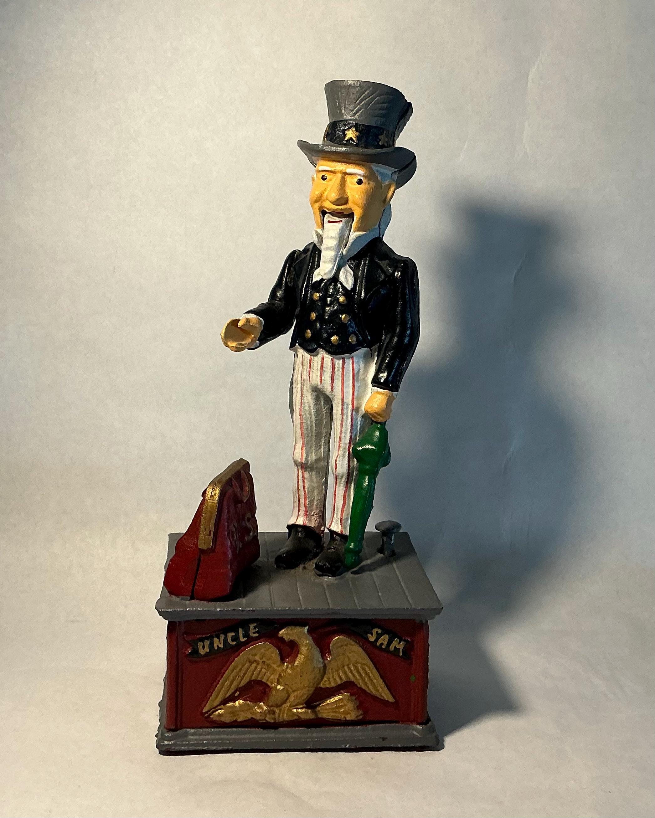 Uncle Sam Coin Bank - Etsy