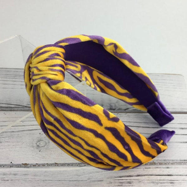 WOVEN TWIST HEADBAND EASY TIGER