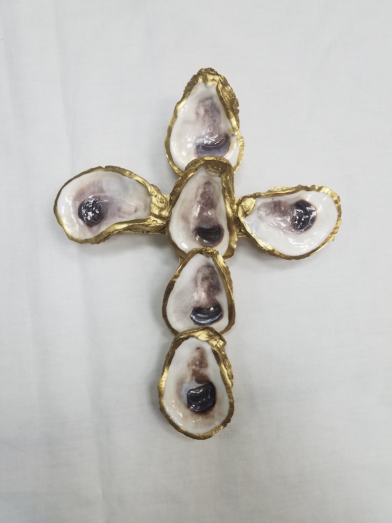 Oyster Shell Cross image 0