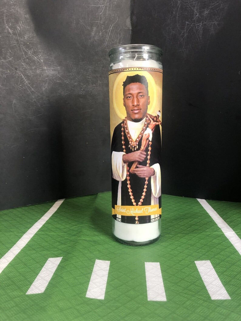 New Orleans Saints Devotional Candle Etsy