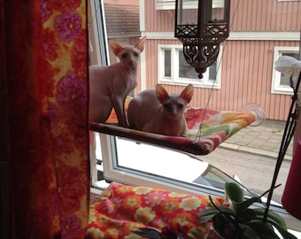 Florals - Curious Cats Window Perch