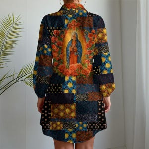 Baby Billy Pathwork Style Shirt Dress Parody Inspired by The Righteous Gemstones Fanmade Merch