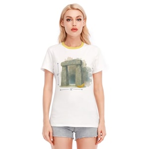 Banana For Scale Stonehenge Shirt: Spinal Tap Parody Cotton Tee