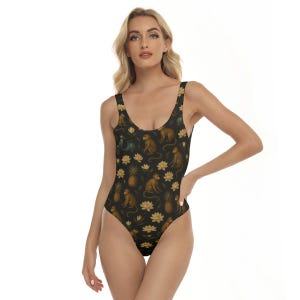 The White Lotus Inspired All-Over Print Women's One-piece Swimsuit