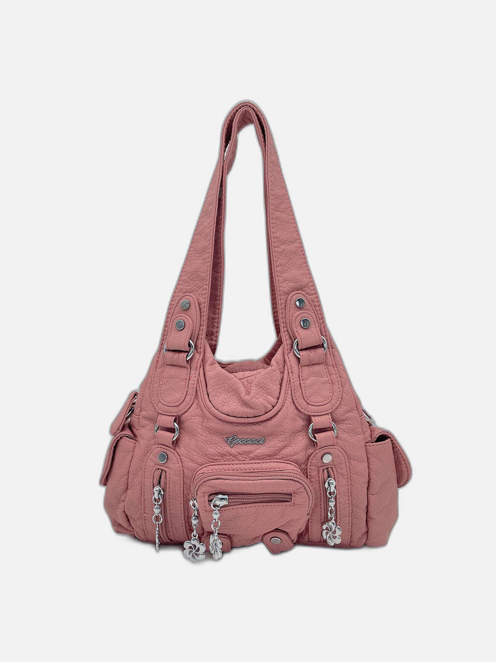 Vintage Coach Pink Hobo - Etsy